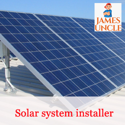 Solar System installer Mr. Jhantu Bhattacharjee in Searsole Rajbari